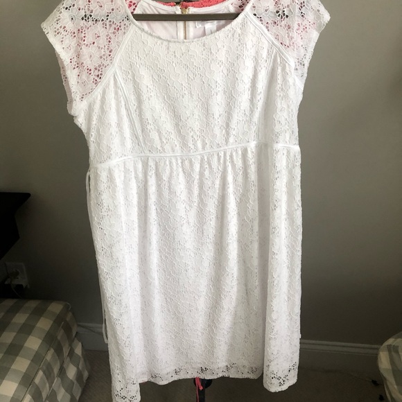 Motherhood Maternity Dresses & Skirts - Motherhood Maternity NWT white lace dress